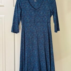 Toad&Co Blue Rosalind dress